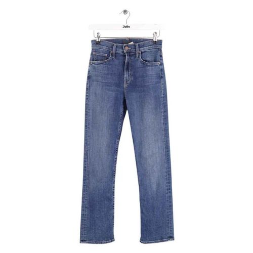 Jeans Jean droit The mid rise rider ankle bleu - Mother - Modalova