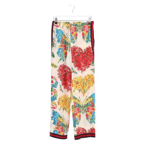 Pantalon Pantalon droit multicolore - Gucci - Modalova