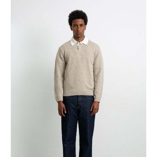 Pull Paris Polo Plain Taupe - Edmmond Studios - Modalova