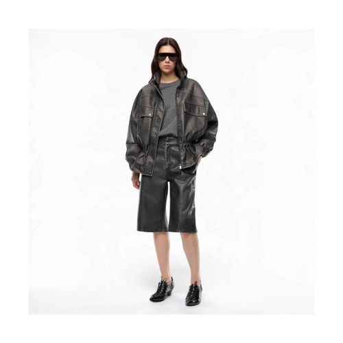Veste Un manteau de pois grand en imitation cuir - Pinko - Modalova