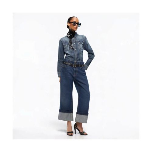 Jeans Jean foncé avec ceinture - Pinko - Modalova