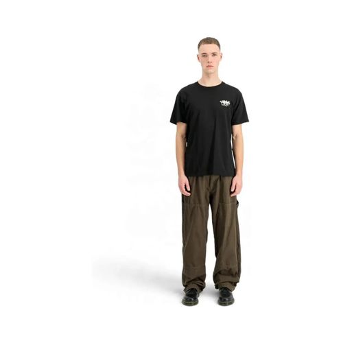 T-shirt T-shirt noir blanc avec le logo - Alpha Industries - Modalova