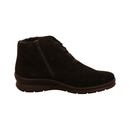 Bottines Samt-Chevro - _x10156042001_schwarz - Semler - Modalova