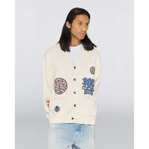 Gilet I037509 3E.67 HIBIKI CARDIGAN-OFFWHITE - Edwin - Modalova