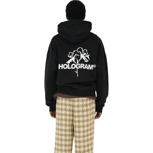Sweatshirts à capuche Jacket Flower Black - Hologramme - Modalova