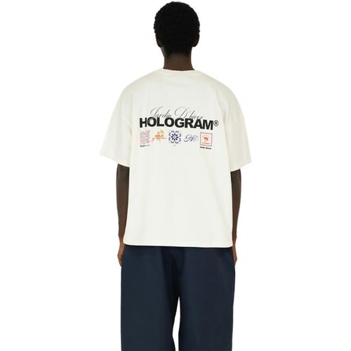 T-shirt Hologramme Tee Mosaic Beige - Hologramme - Modalova