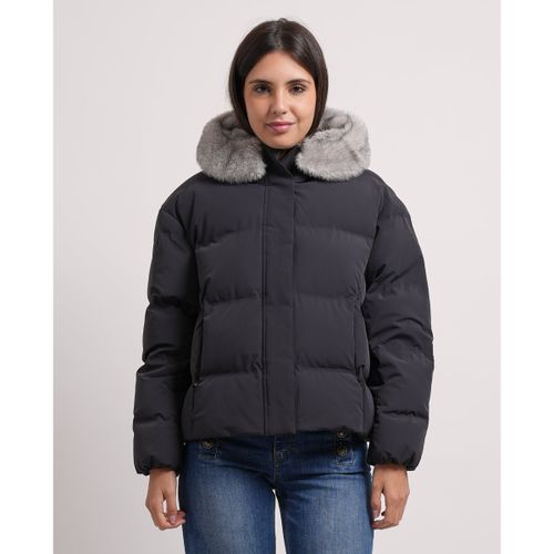 Blouson Blouson avec capuche en fourrure - Suns - Modalova