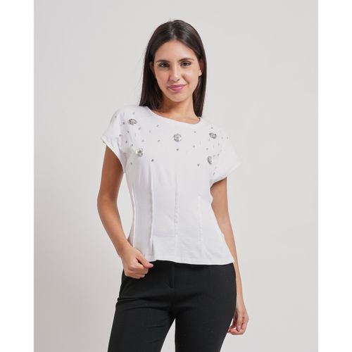 T-shirt T-shirt slim en jersey de coton - Fracomina - Modalova