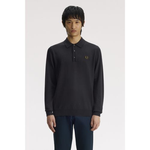 T-shirt Classic Knitted Shirt Ls - Fred Perry - Modalova
