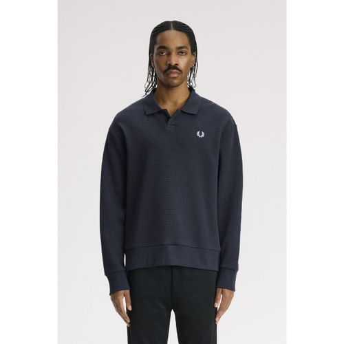 Polaire Waffle Jersey Sweatshirt - Fred Perry - Modalova