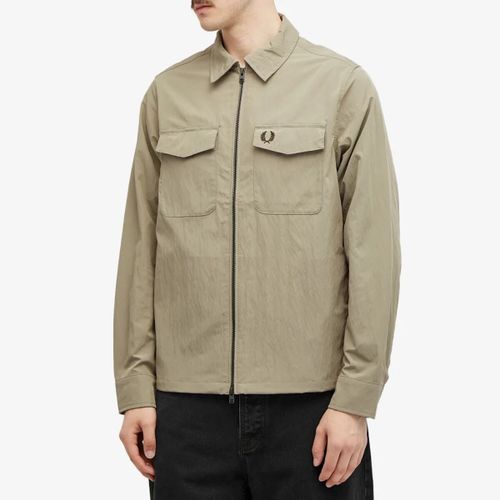 Veste Fred Perry Zip Overshirt - Fred Perry - Modalova