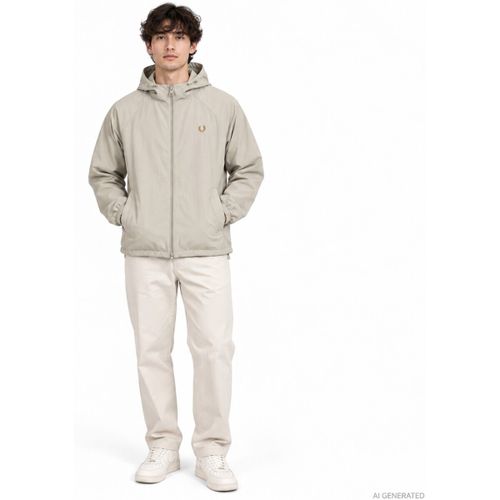 Veste Hooded Shell Jacket - Fred Perry - Modalova