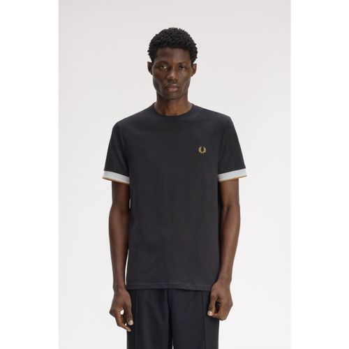 T-shirt Fp Twin Tipped Cuff T-Shirt - Fred Perry - Modalova