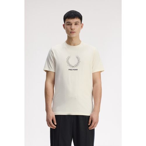 T-shirt Fp Outline Laurel Wreath T-Shirt - Fred Perry - Modalova