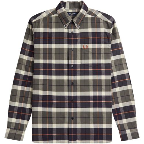 Chemise Fp Brushed Tartan Shirt - Fred Perry - Modalova