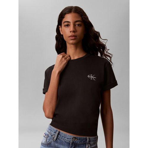 T-shirt Ss Boxy Left Chest M - Calvin Klein Jeans - Modalova