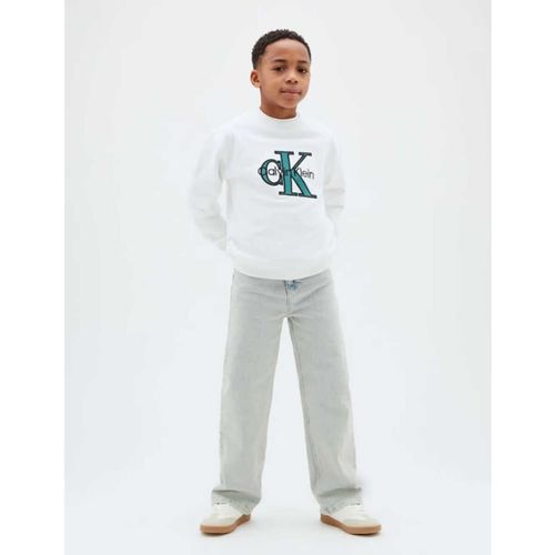 Sweatshirts Terry Monologo Cn - Calvin Klein Jeans - Modalova