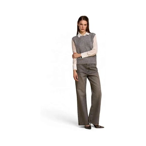 Pull Chemise sans manches grise - No Secrets - Modalova