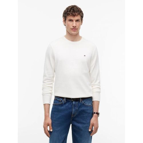 Pull MW0MW28046 PIMA/CASHMERE-Z00 IVOTY PETAL - Tommy Hilfiger - Modalova
