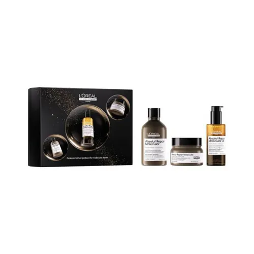 Shampooings Kit De Réparation Moléculaire Absolut 3 Pièces - L'oréal - Modalova