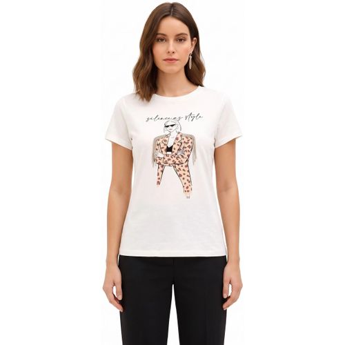 T-shirt Rinascimento CFC0130098003 - Rinascimento - Modalova