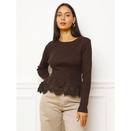 Blouses Tops, t-shirts - Marron - La Modeuse - Modalova