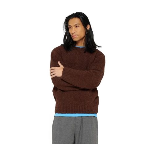 Pull I034134 31K.67 DUN TEXTURED SWEATER-RUM RAISIN - Edwin - Modalova