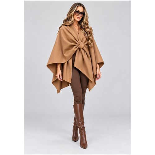 Blouson Cape Poncho F, Marron - Kebello - Modalova