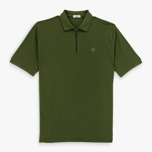 Polo Serge Blanco Lino - Serge Blanco - Modalova