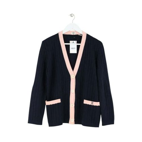 Gilet Céline Cardigan bleu marine - Céline - Modalova