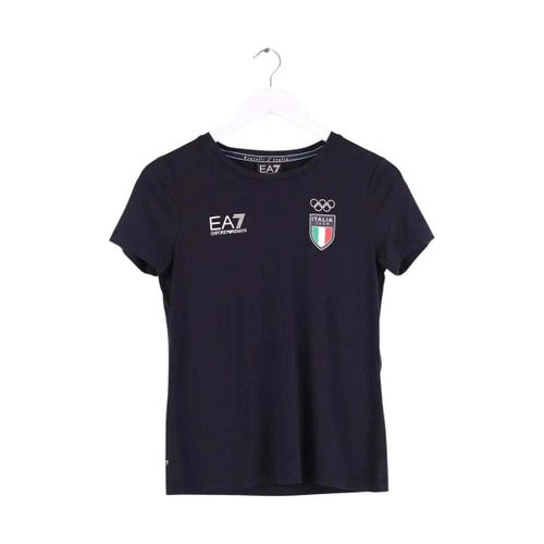 T-shirt T-shirt bleu marine - Emporio Armani - Modalova
