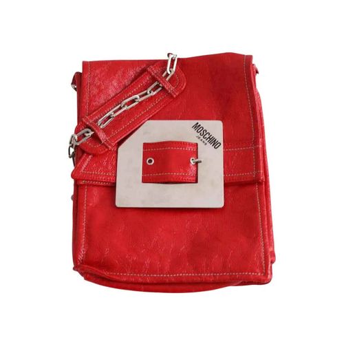 Sac a main Sac porté épaule rouge - Moschino - Modalova