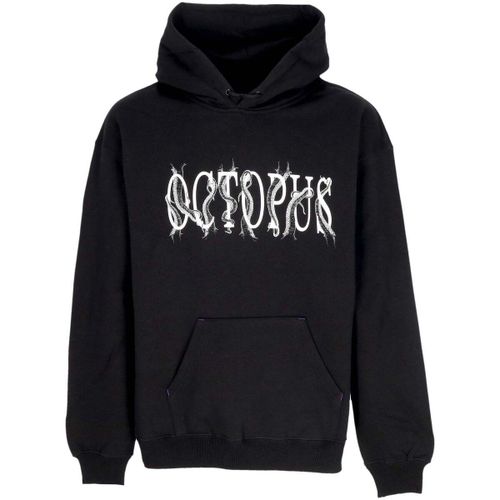 Sweatshirts à capuche Felpa Cappuccio Uomo Tentacles Logo Hoodie Black - Octopus - Modalova