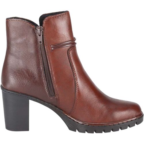 Boots Bottines Talon Cuir Minato - Rieker - Modalova