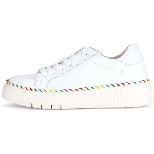 Baskets Baskets en cuir lisse à talon compensé - Gabor - Modalova
