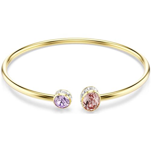 Bracelets Bracelet jonc ouvert Chroma flexible rose et violet - Swarovski - Modalova