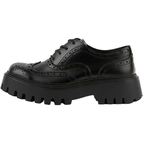 Ville basse ZAPATOS BLUCHER NEGRO DE MUJER EN SUELA TRACK | 2607 PU Negro - Bb Up - Modalova