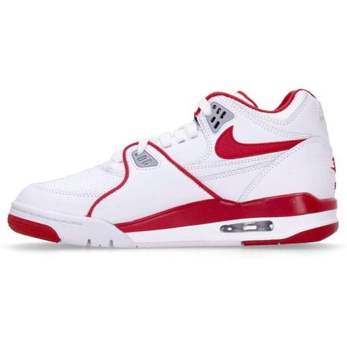 Baskets Scarpa Bassa Uomo Air Flight 89 Og White/varsity Red/wolf Grey - Nike - Modalova