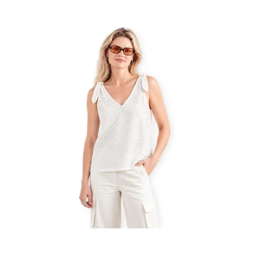 Blouses Top Alvadora - Snow White - Vila - Modalova