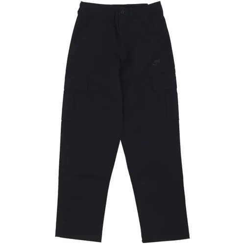 Pantalon Pantalone Lungo Uomo Club Cargo Pant Black/black - Nike - Modalova