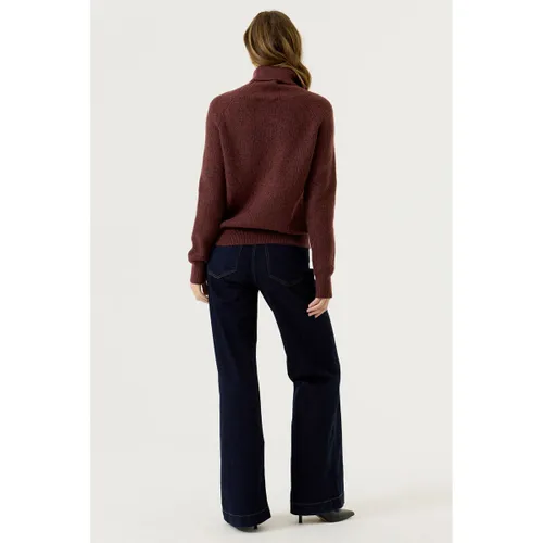 Pull Garcia Pull col roulé Rouge - Garcia - Modalova