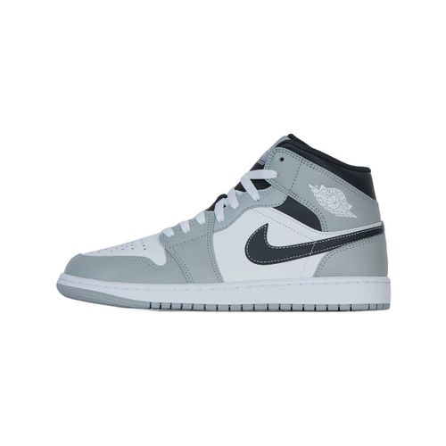 Baskets montantes Baskets 1 mid light smoke grey anthracite cuir - Nike - Modalova