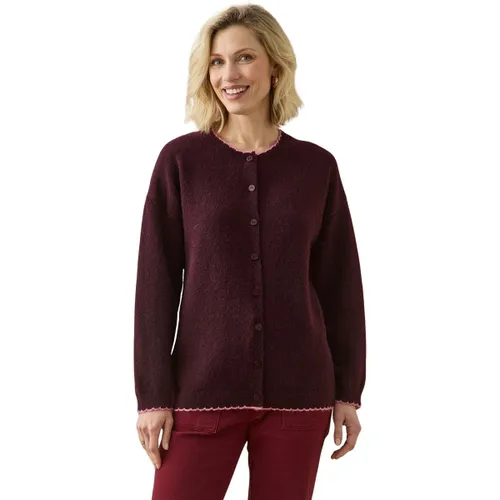 Gilet Cardigan manches longues maille laineuse - Daxon - Modalova