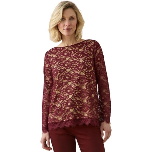 Blouses T-shirt dentelle col bateau - Daxon - Modalova