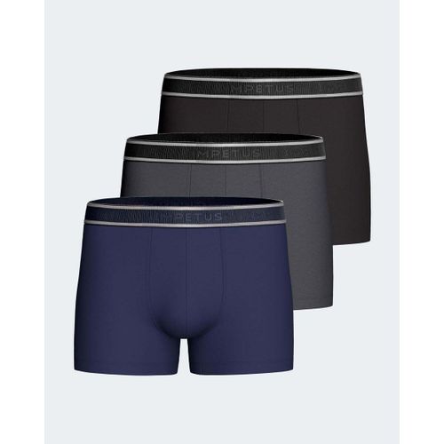 Boxers Lot de 3 Boxers en coton élasthanne - Impetus - Modalova