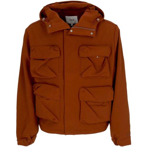 Blouson Giubbotto Uomo 3d Pockets Hooded Pes Jacket Orange - Arte Antwerp - Modalova