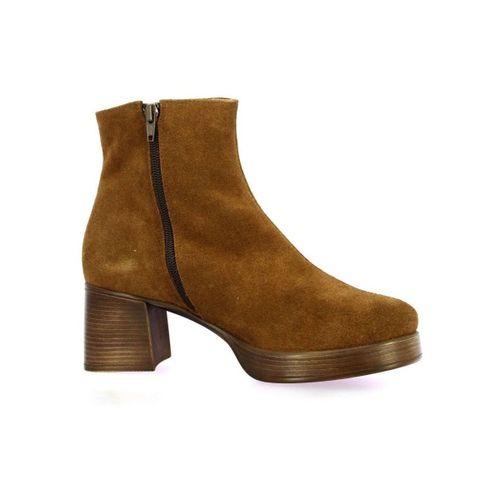 Boots Boots cuir velours - Patricia Miller - Modalova