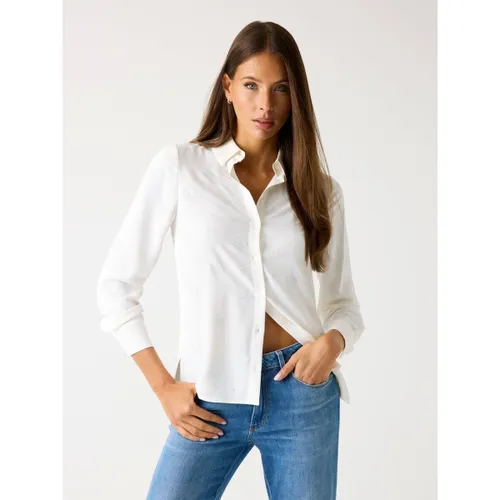 Chemise Ls Flore Logo Hotfix Shirt - Guess - Modalova