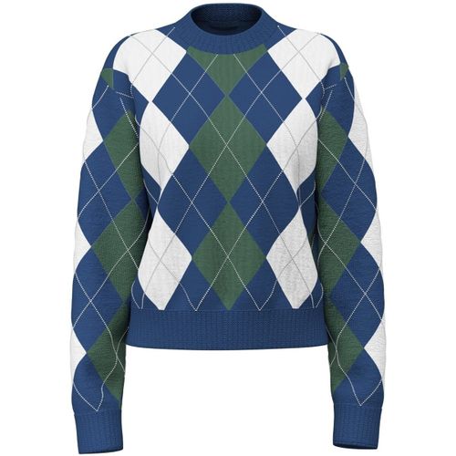 Pull Guess Ls Cn Gracie Argyle Swtr - Guess - Modalova