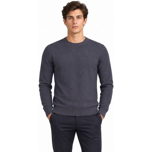 Sweat-shirt Nial Cn Ls Diamond Stitch Swtr - Guess - Modalova